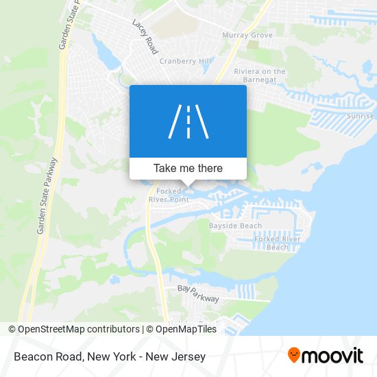 Beacon Road map