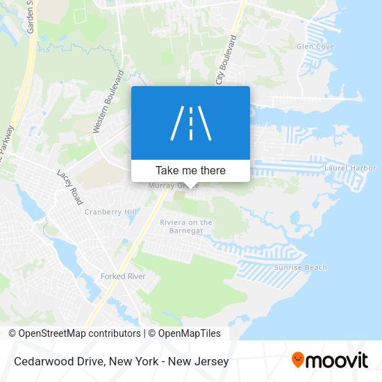 Mapa de Cedarwood Drive
