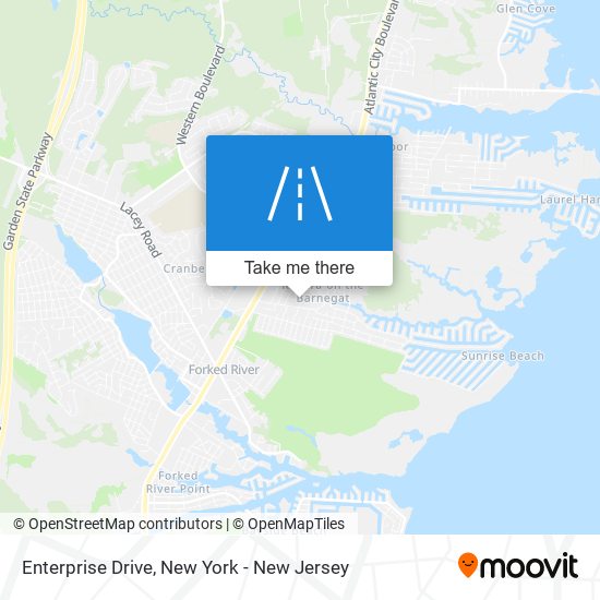 Enterprise Drive map