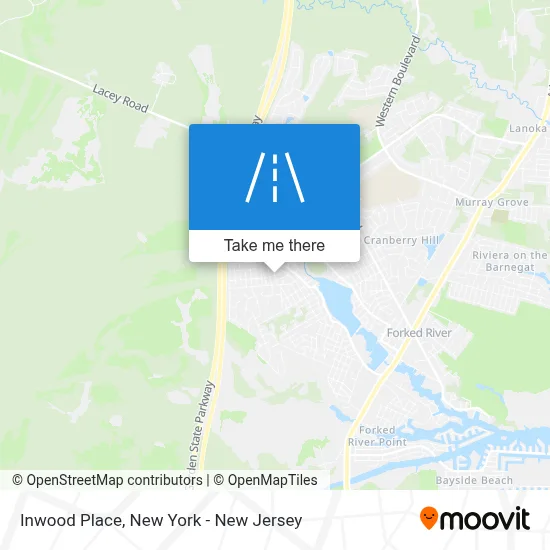 Inwood Place map