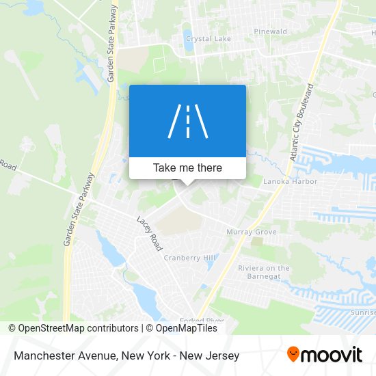 Mapa de Manchester Avenue