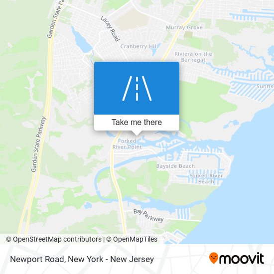 Mapa de Newport Road