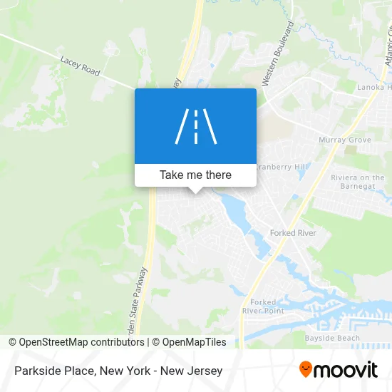 Parkside Place map