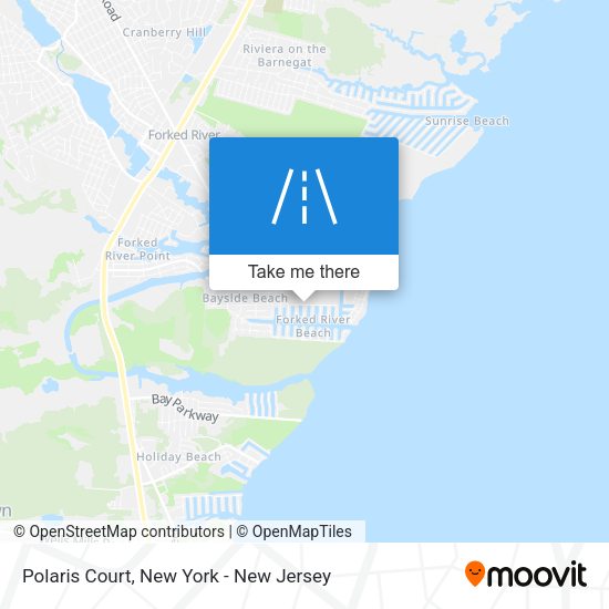 Mapa de Polaris Court