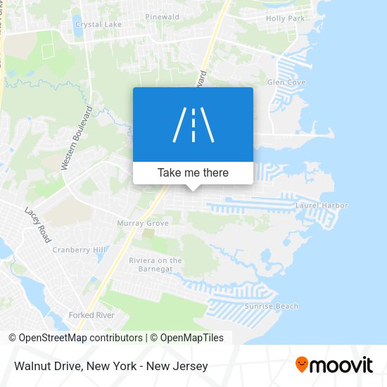 Mapa de Walnut Drive