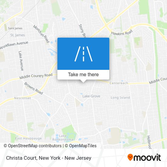 Mapa de Christa Court
