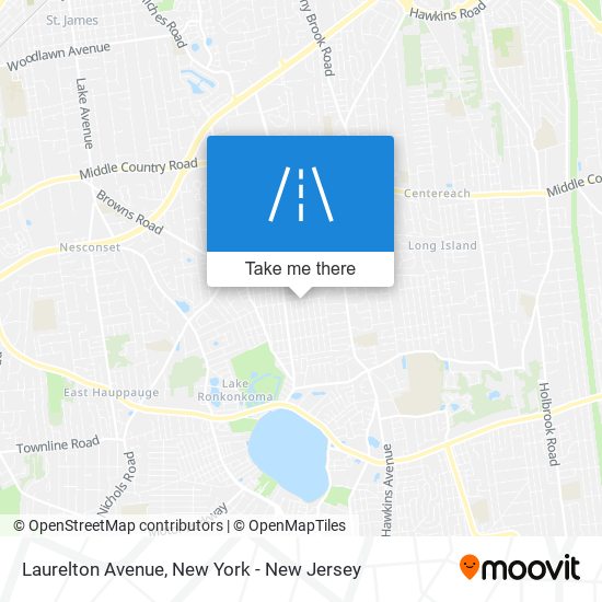 Mapa de Laurelton Avenue