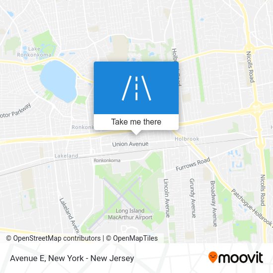 Mapa de Avenue E