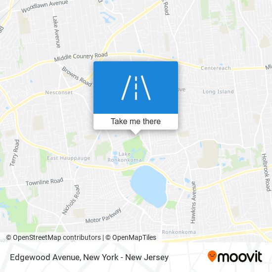 Edgewood Avenue map