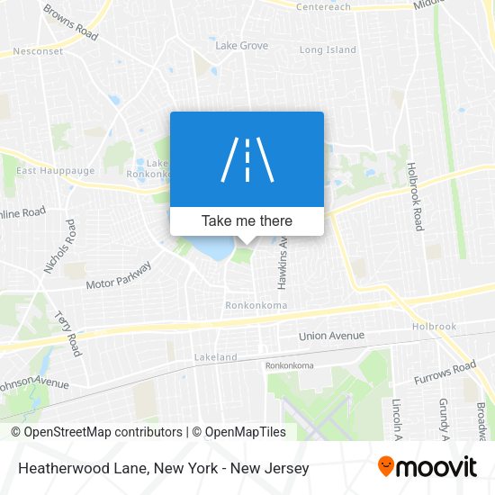 Mapa de Heatherwood Lane