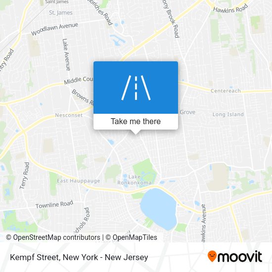 Mapa de Kempf Street