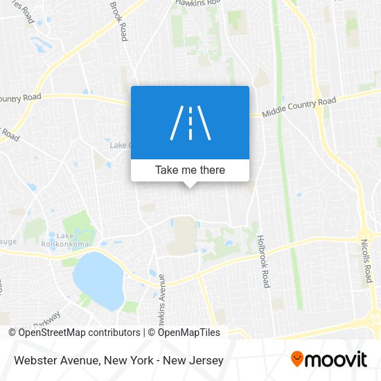 Mapa de Webster Avenue