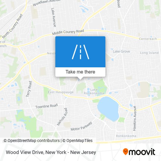 Wood View Drive map