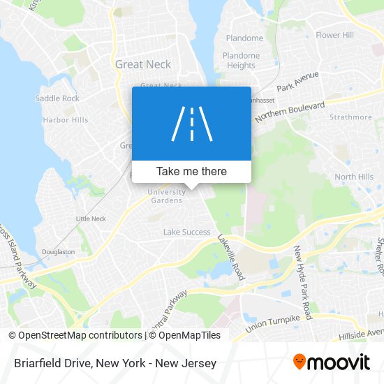 Briarfield Drive map