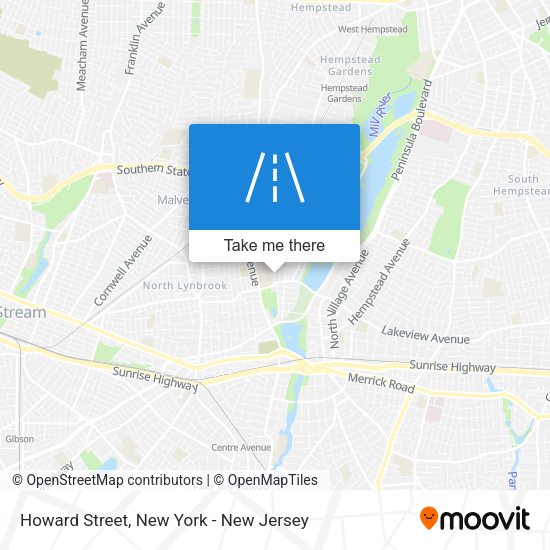 Mapa de Howard Street