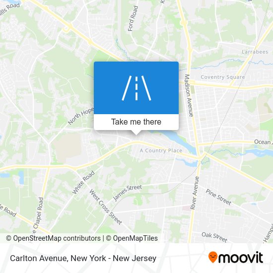 Mapa de Carlton Avenue