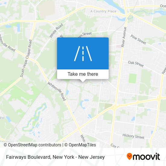 Mapa de Fairways Boulevard