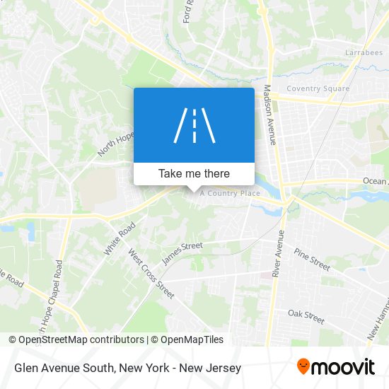 Mapa de Glen Avenue South