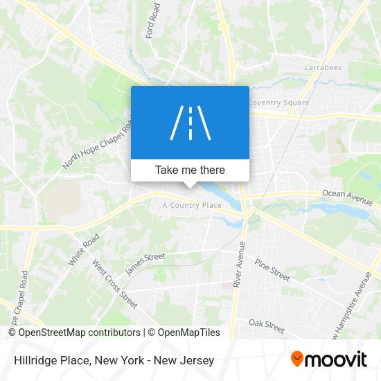 Mapa de Hillridge Place
