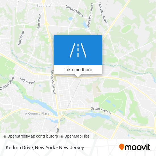 Kedma Drive map