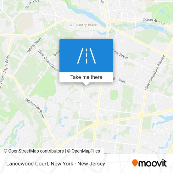 Mapa de Lancewood Court