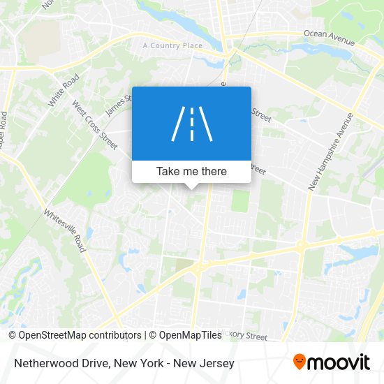 Mapa de Netherwood Drive