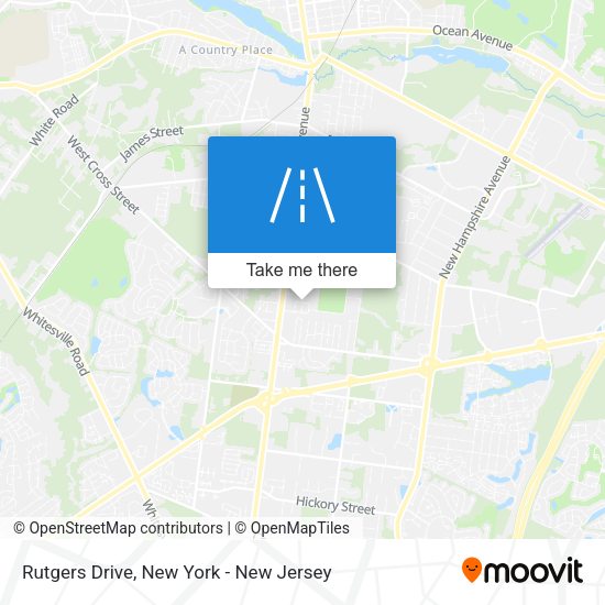 Rutgers Drive map