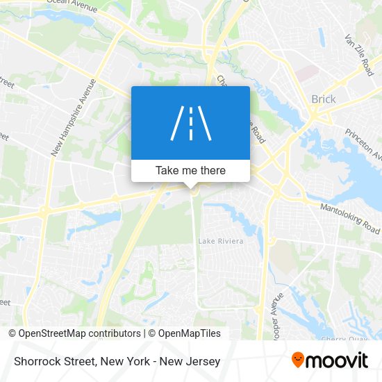 Mapa de Shorrock Street