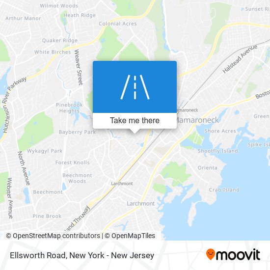 Mapa de Ellsworth Road