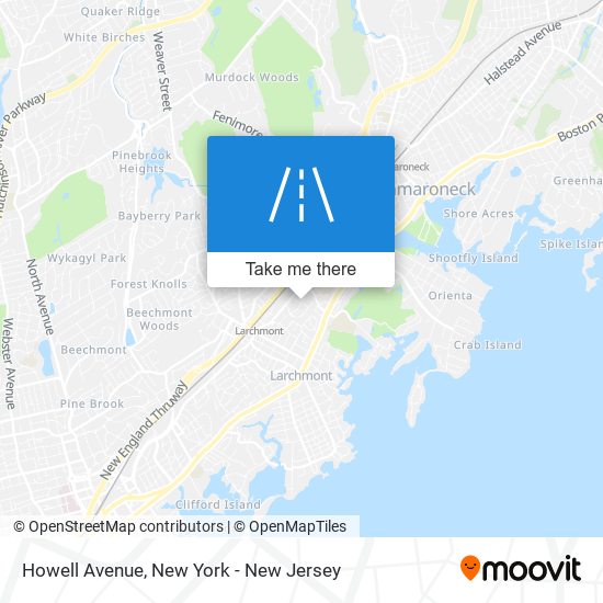 Mapa de Howell Avenue