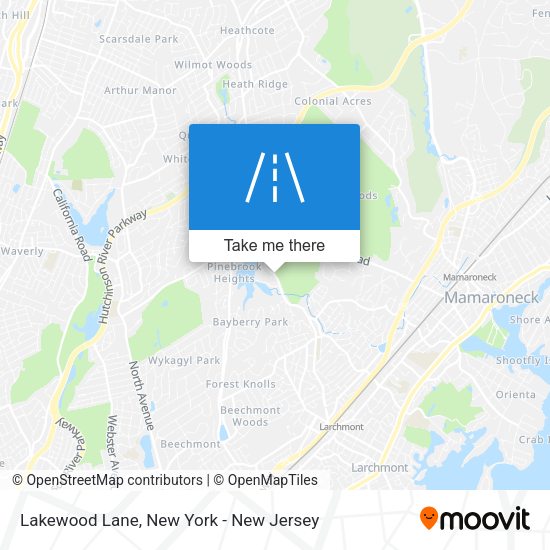 Mapa de Lakewood Lane
