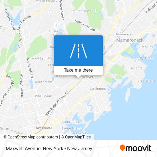 Mapa de Maxwell Avenue