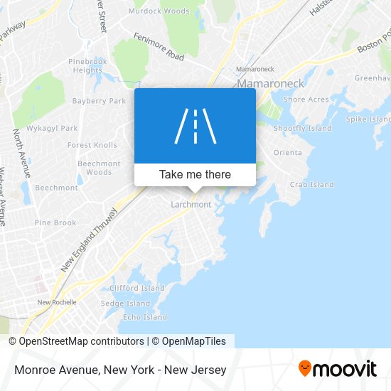 Mapa de Monroe Avenue