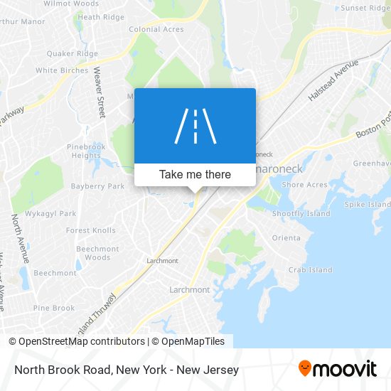 Mapa de North Brook Road