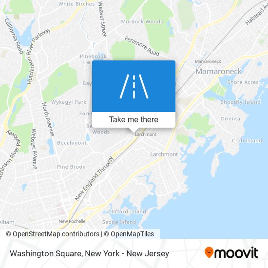 Mapa de Washington Square