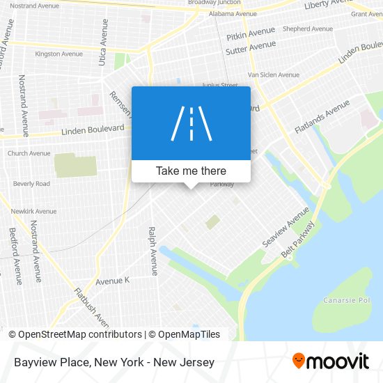 Bayview Place map