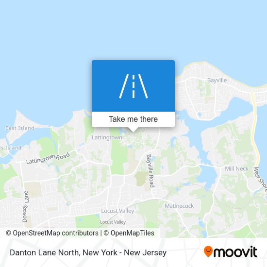 Mapa de Danton Lane North