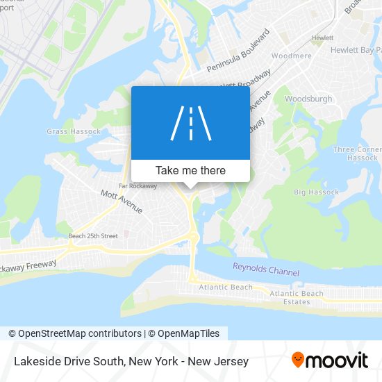 Mapa de Lakeside Drive South