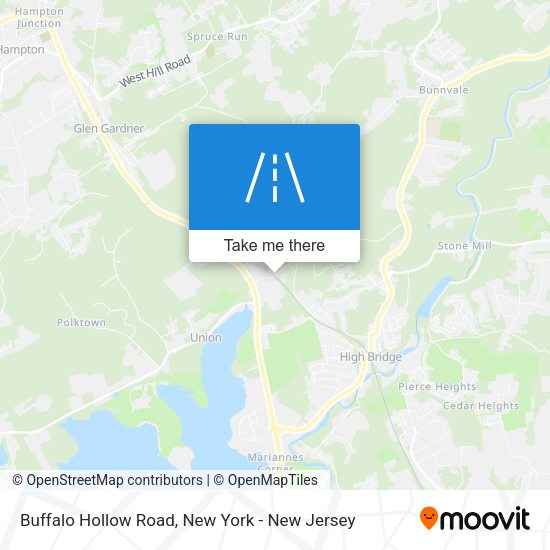 Mapa de Buffalo Hollow Road