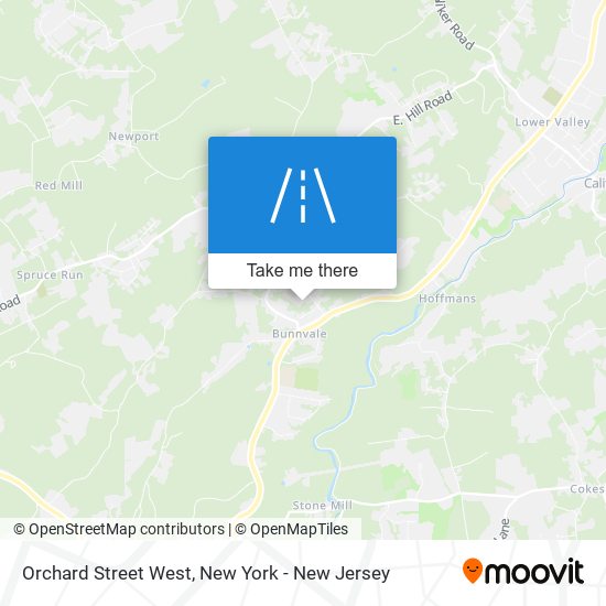 Mapa de Orchard Street West