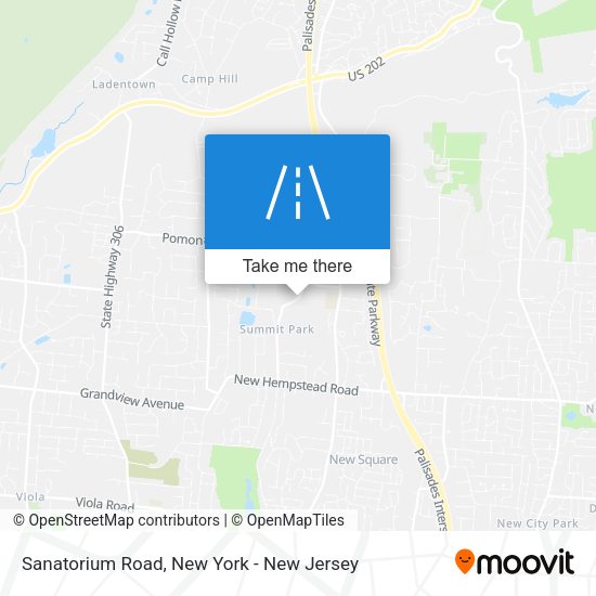 Mapa de Sanatorium Road