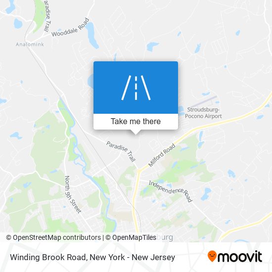 Mapa de Winding Brook Road