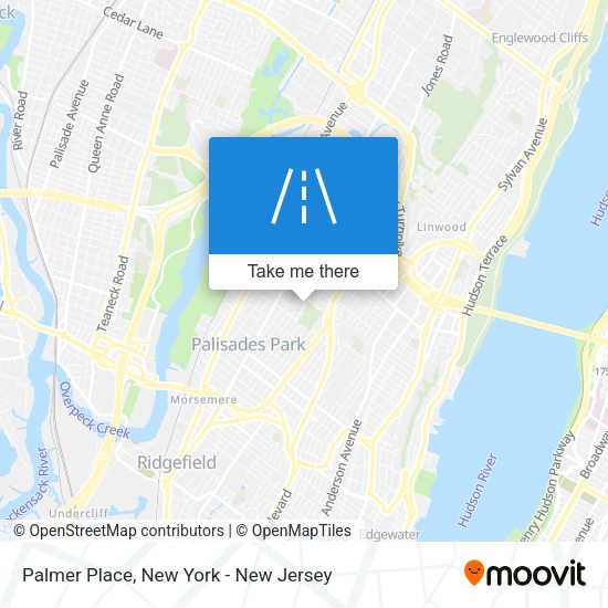 Mapa de Palmer Place