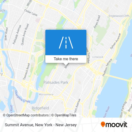 Mapa de Summit Avenue