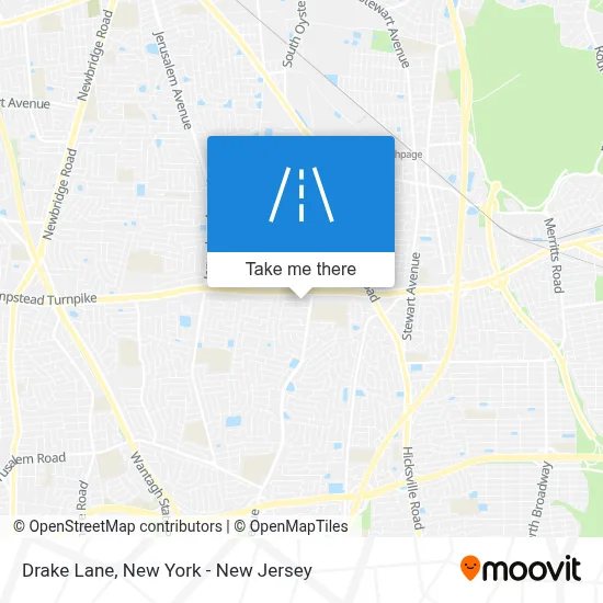 Drake Lane map