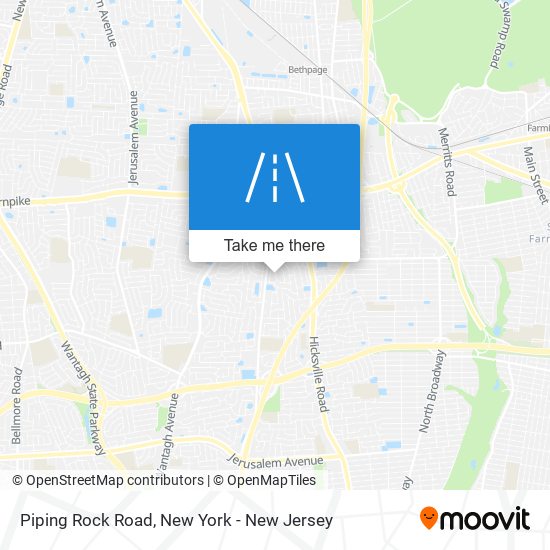 Mapa de Piping Rock Road