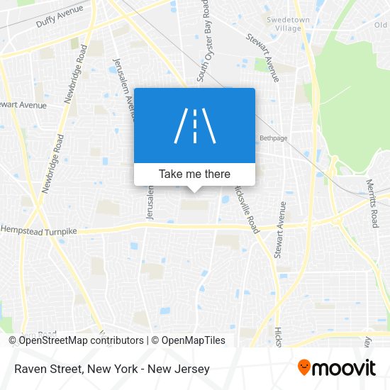 Mapa de Raven Street