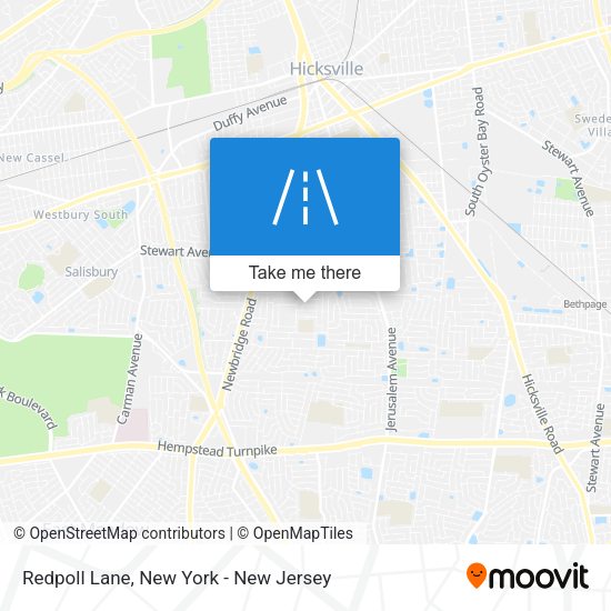 Mapa de Redpoll Lane