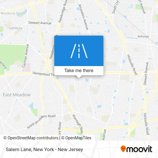 Salem Lane map