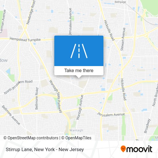 Mapa de Stirrup Lane
